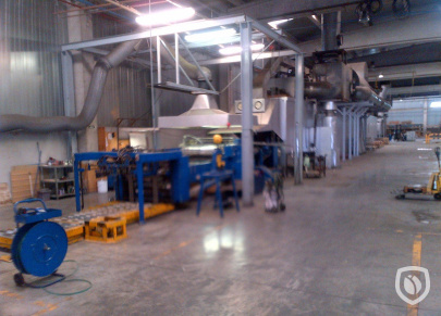 Mailander 460 coating line with LTG incinerator