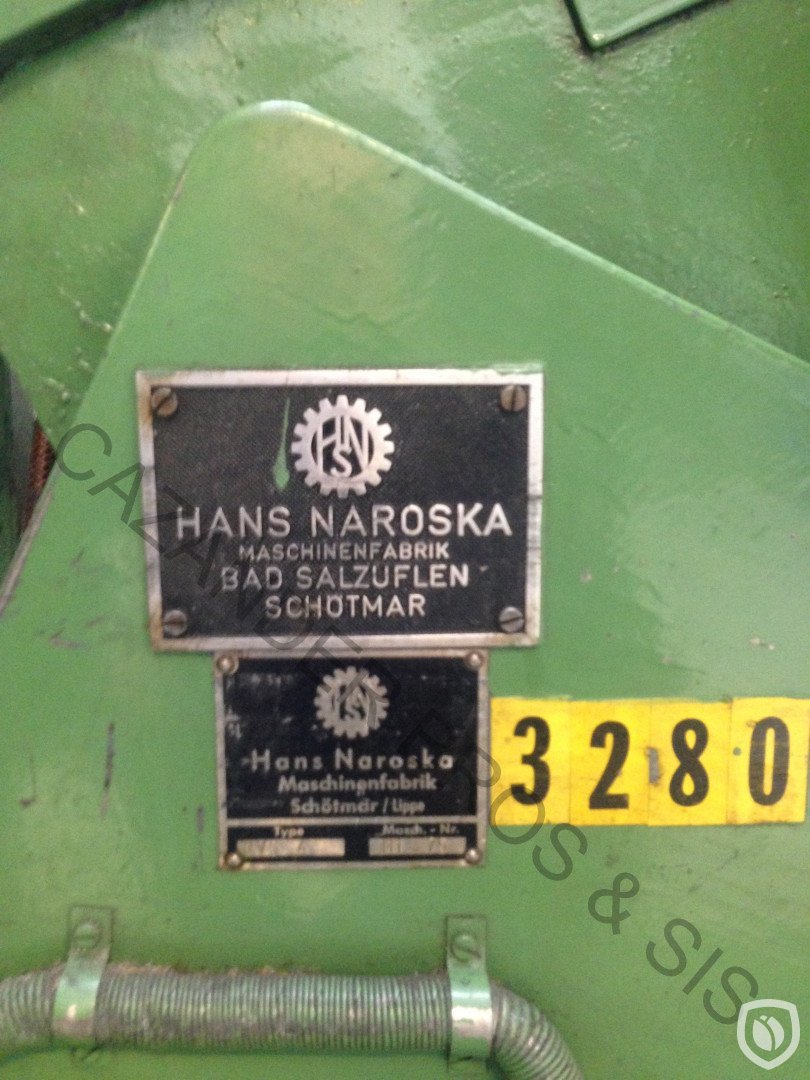 machine plate Naroska