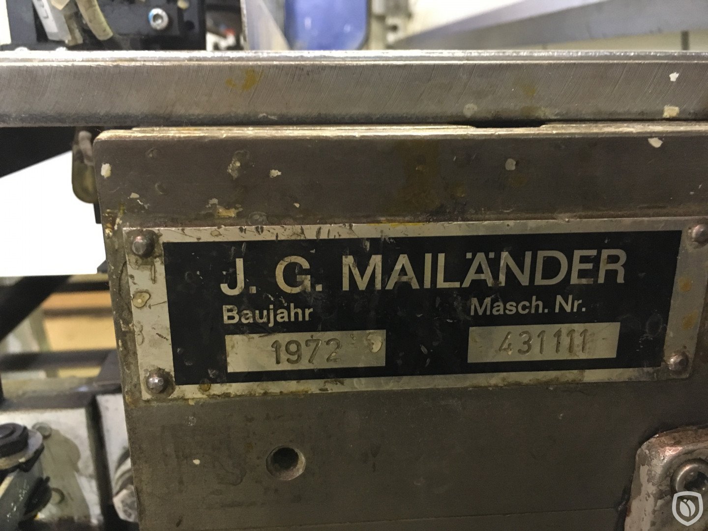 coater machine plate