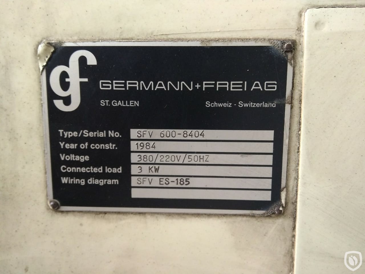 Germann & Frei SFV 600