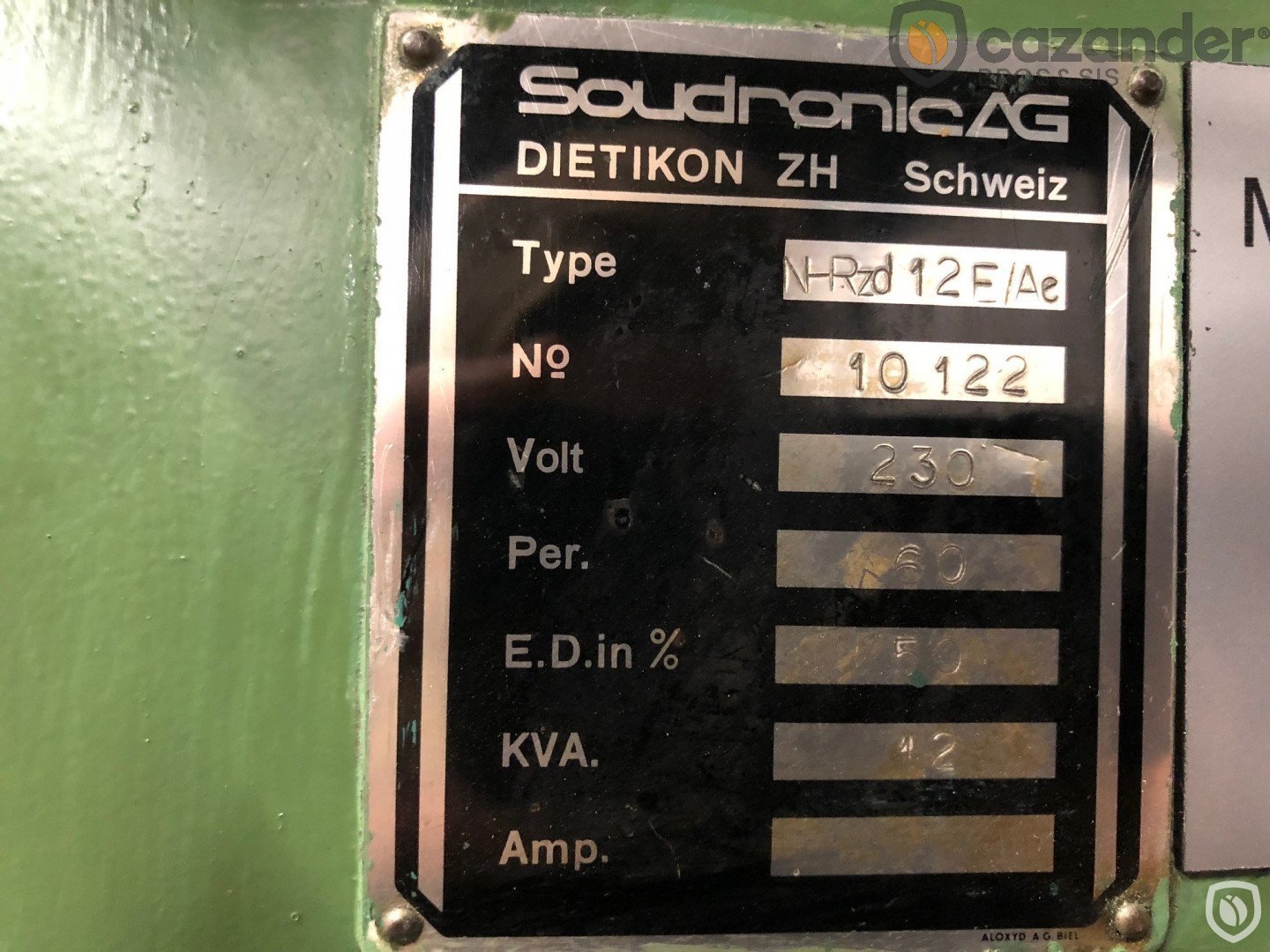 Soudronic NRZd 12E/AE