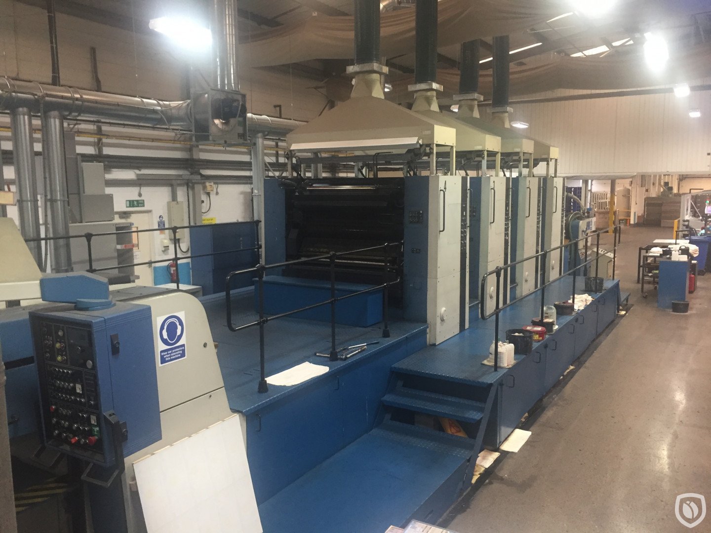 KBA MetalStar 1 UV printing line