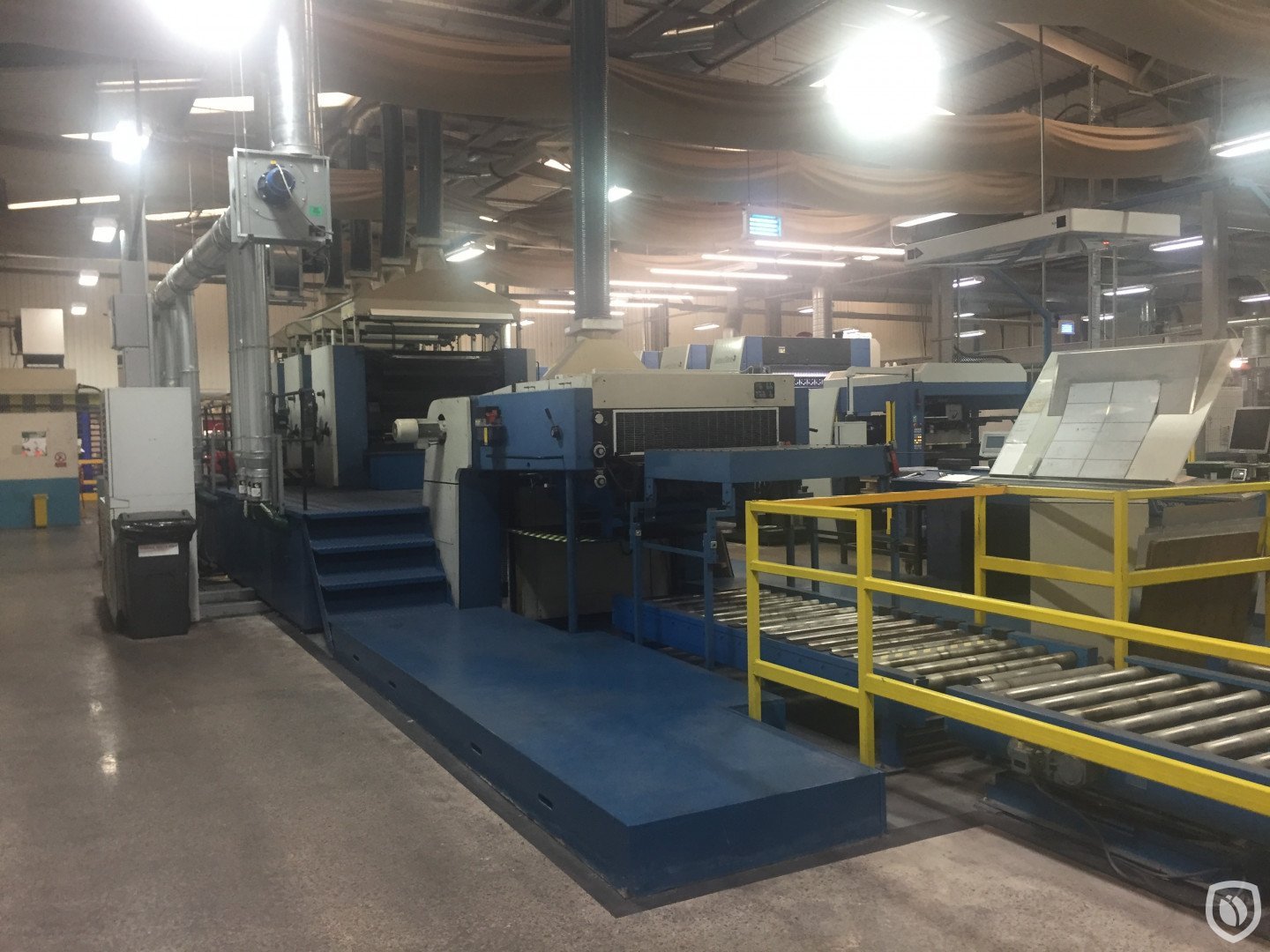 KBA MetalStar 1 UV printing line