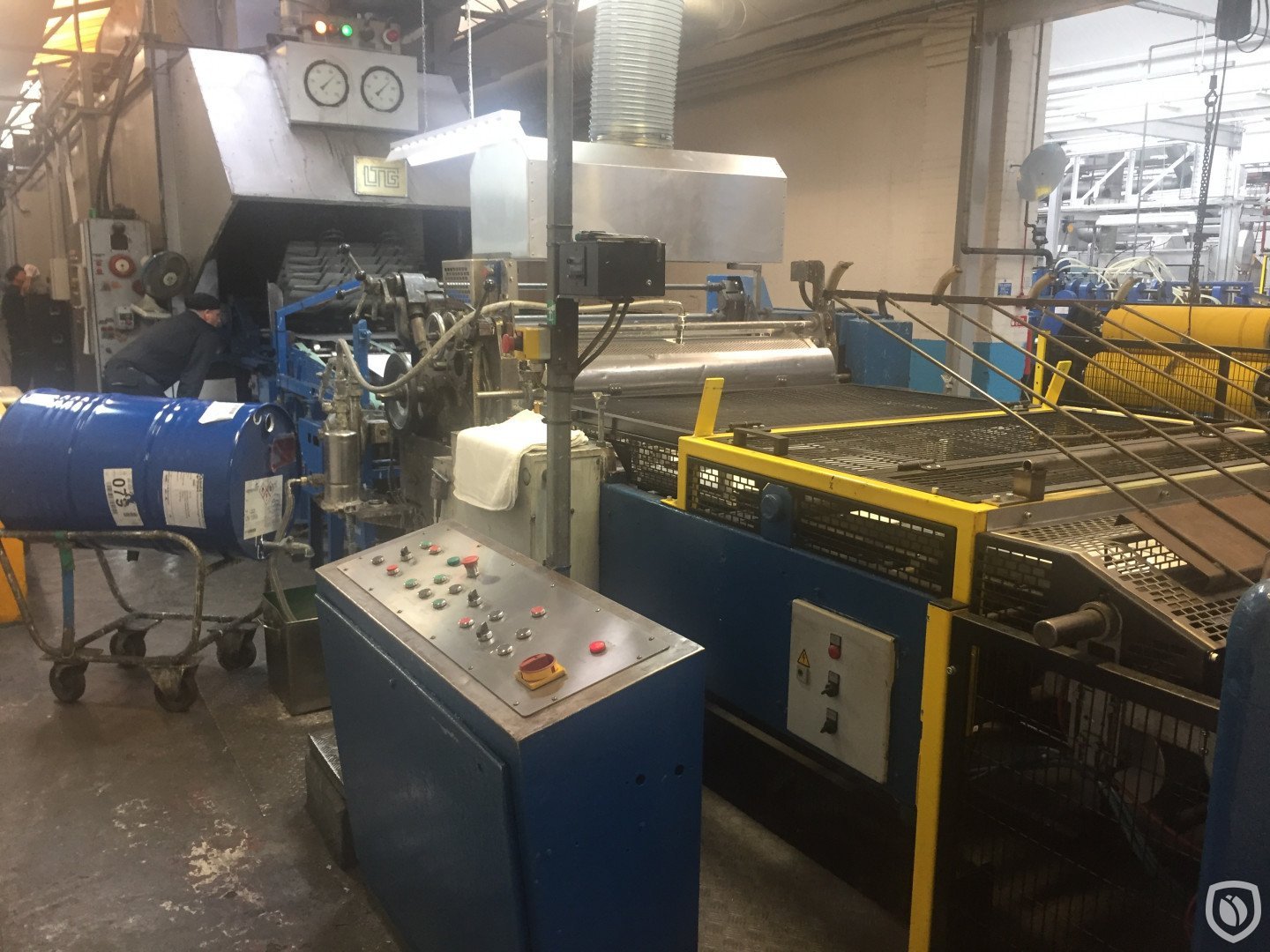 Mailander 460 coating line with LTG tunnel-oven