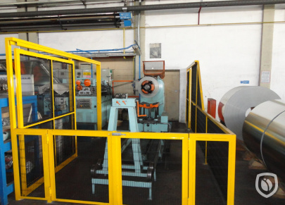 Littell coil cutting line