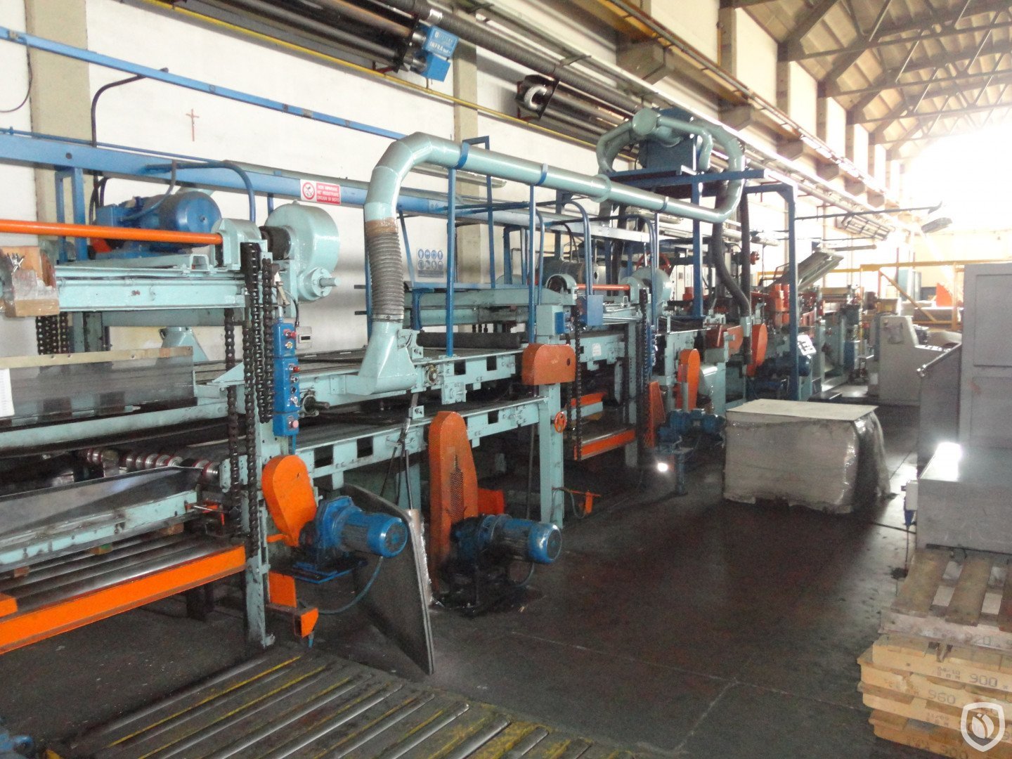 Littell coil cutting line