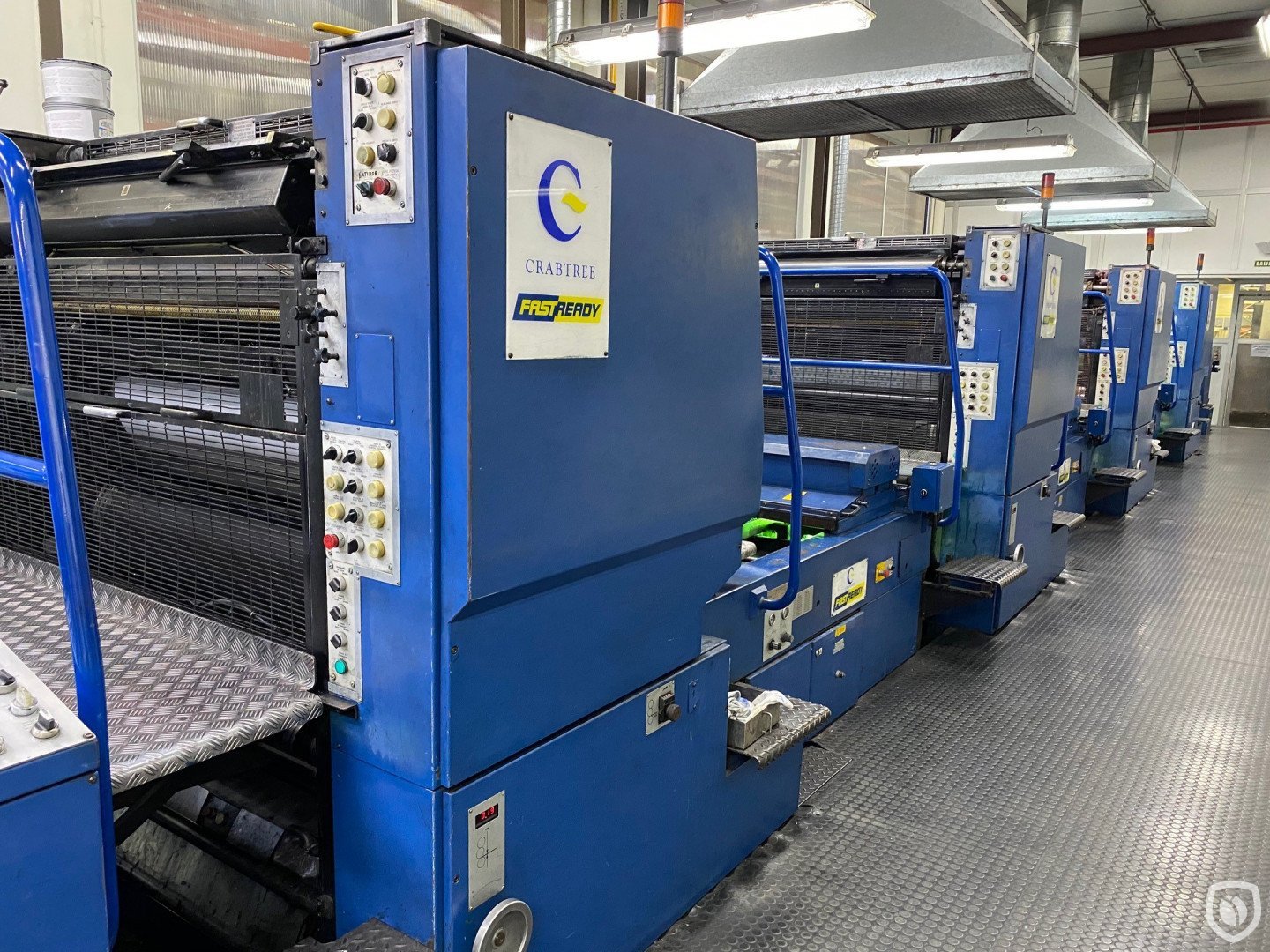 Crabtree FASTREADY 4-colour UV printing line