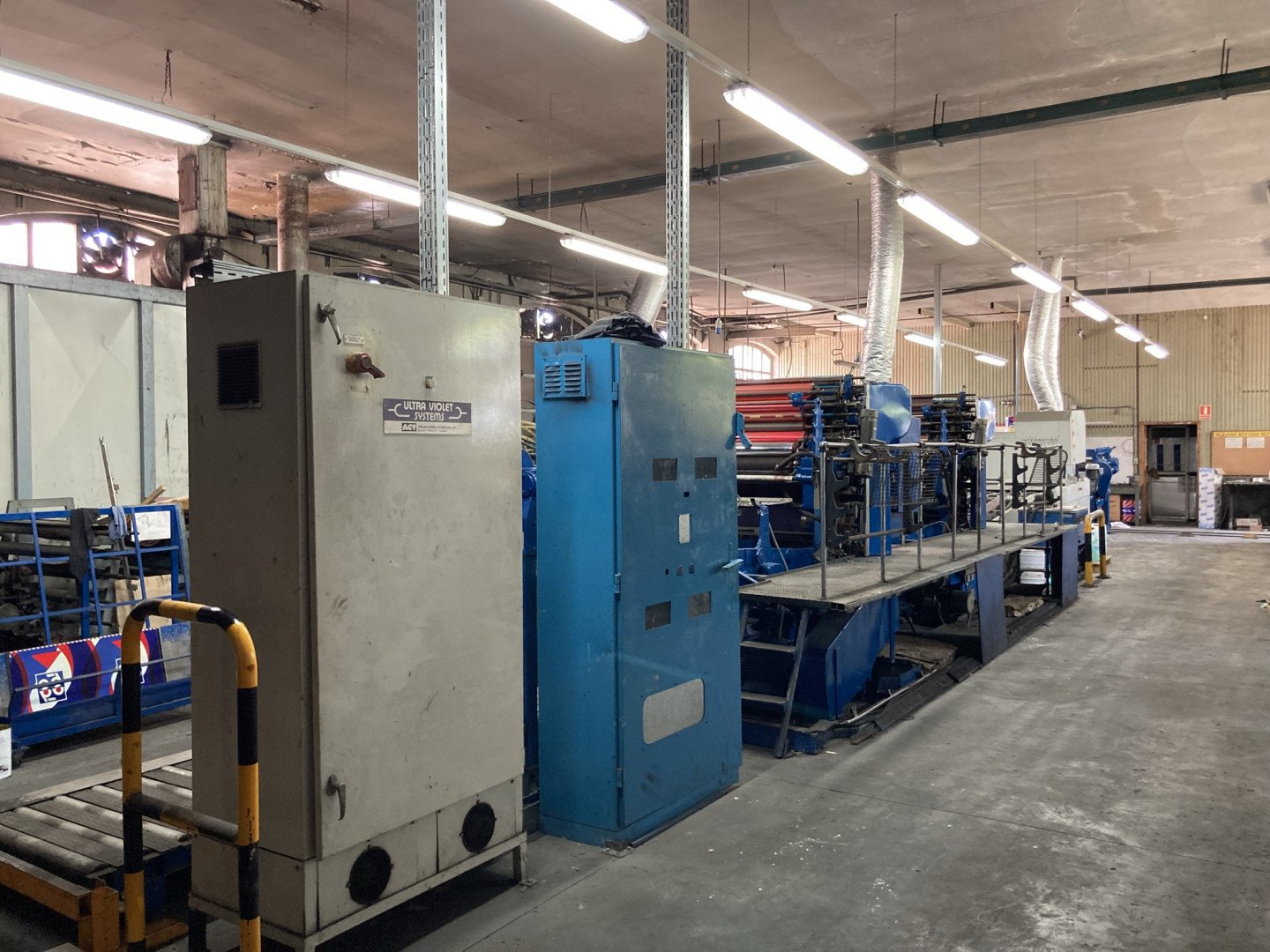 Crabtree Marquess 4036 tandem UV printing line