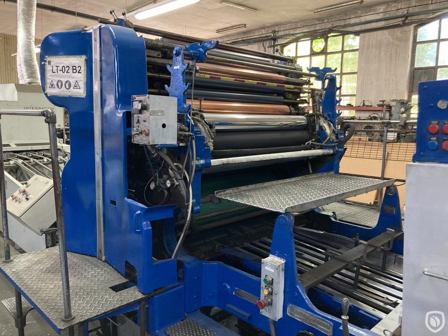 Crabtree Marquess 4036 tandem UV printing line