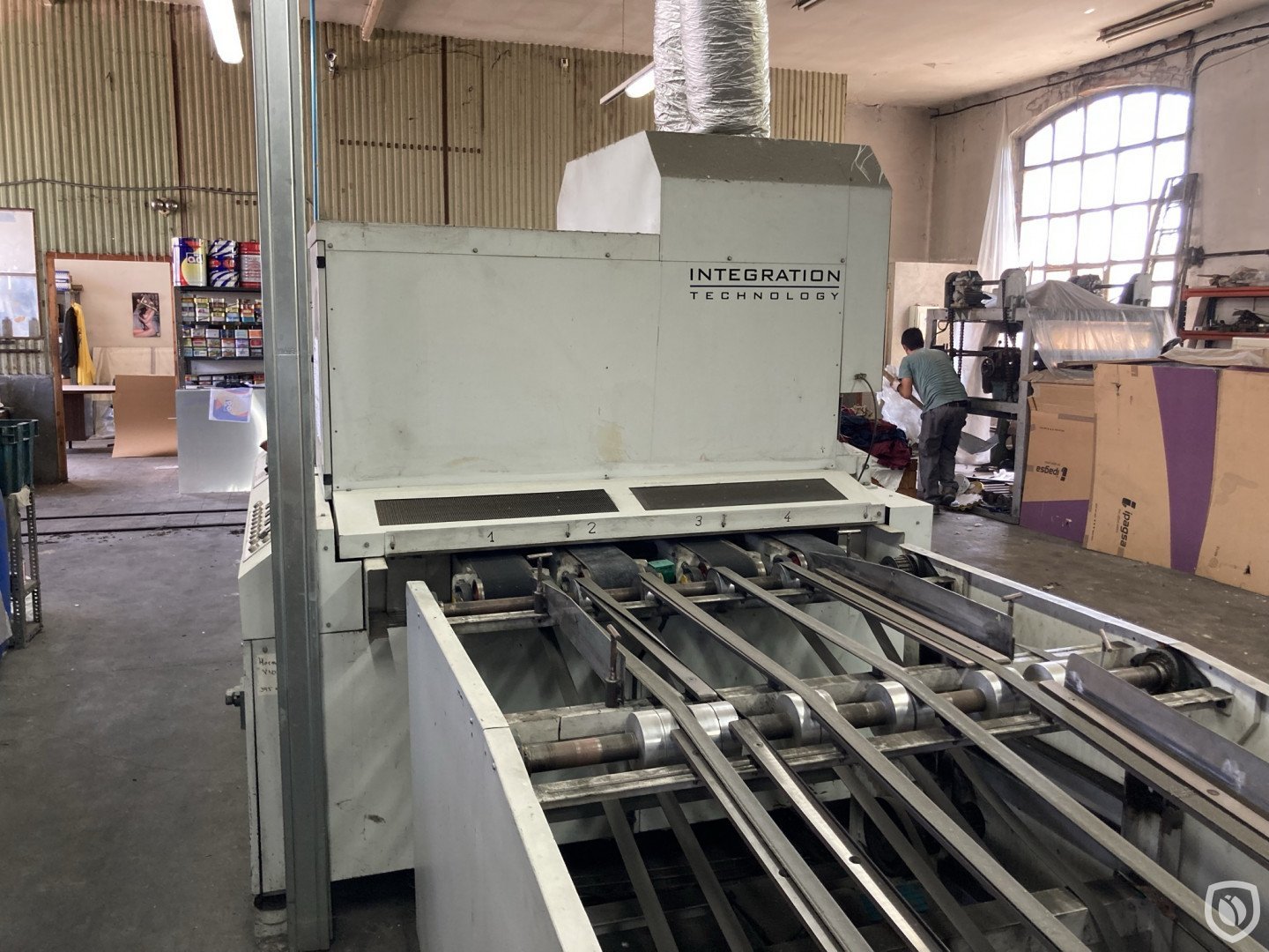 Crabtree Marquess 4036 tandem UV printing line