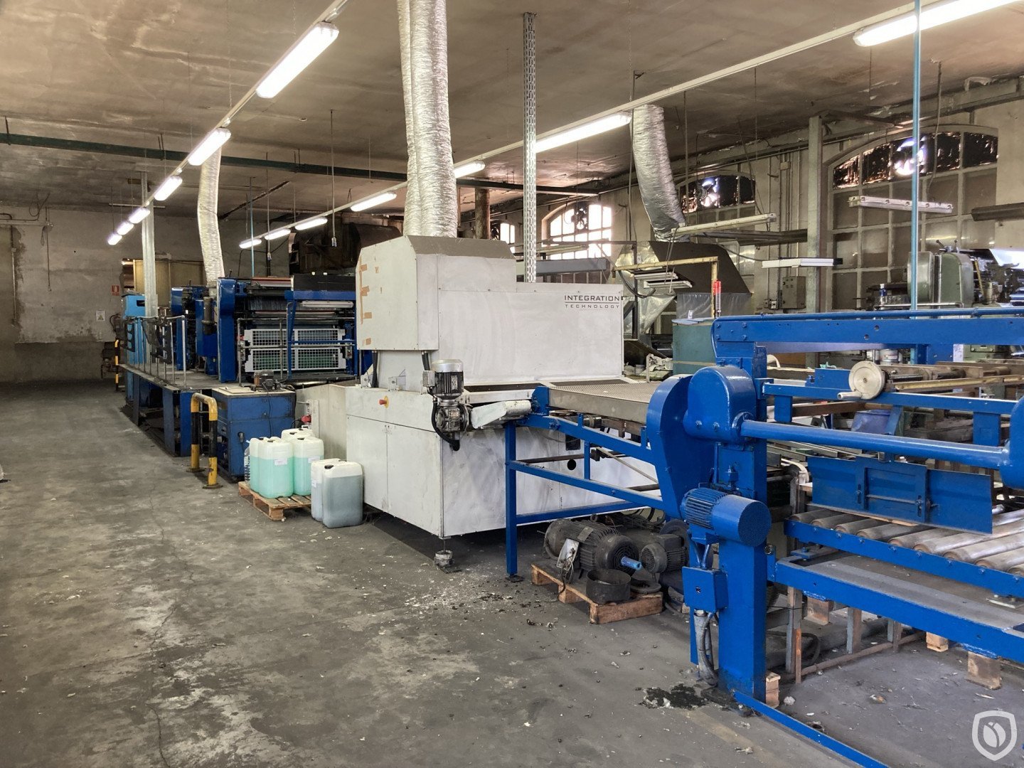 Crabtree Marquess 4036 tandem UV printing line