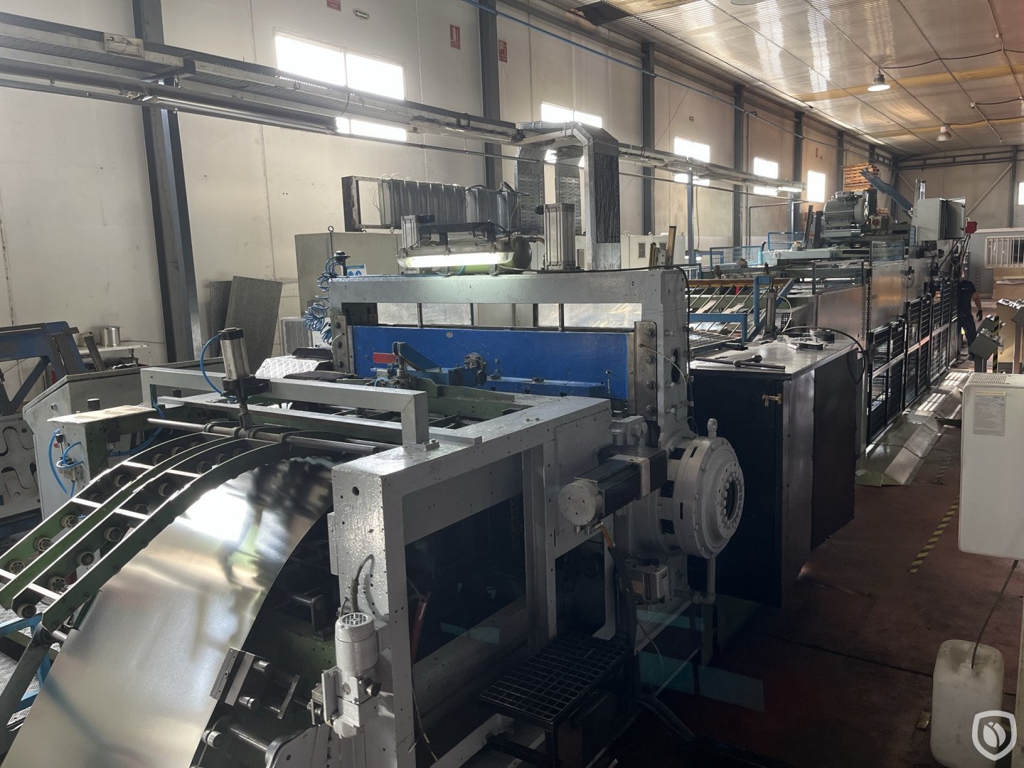 Schmalbach Lubeca (SLW) cut-to-length line