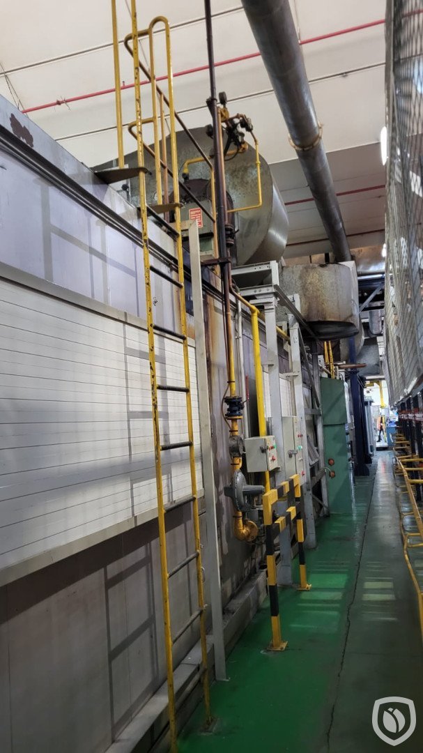 Mailander coating line with 30 meter tunnel-oven from LTG