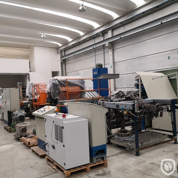 Mailander 162 bi-color printing with 460 plain coating